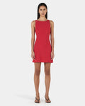 Tori Mini Dress - Ruby Red by Ownley