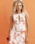 Tulisa Top - Holiday Floral by Ownley