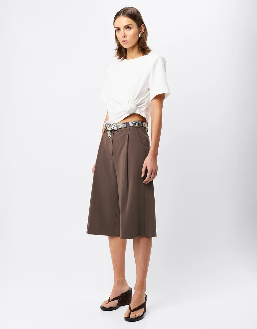 Tied & True Top - White by Mossman - view 6