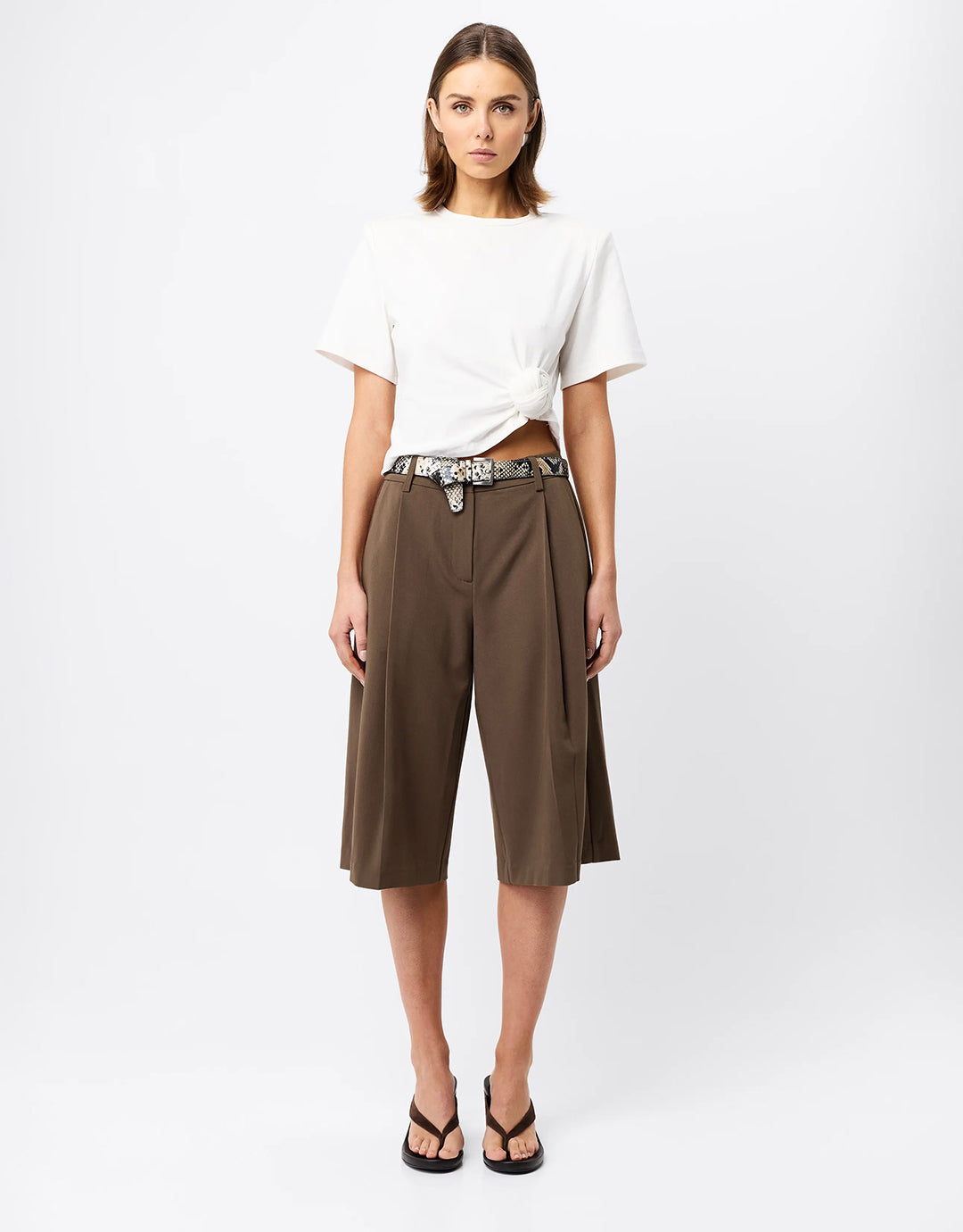 Tied & True Top - White by Mossman - view 7