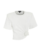 Tied & True Top - White by Mossman - view 8