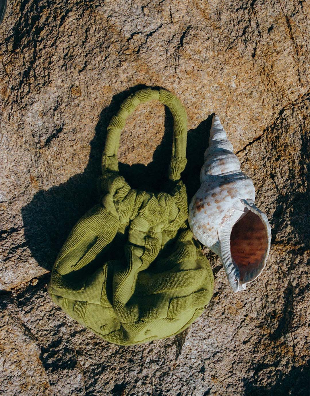 Towelling Bucket Bag - Kin Aloe