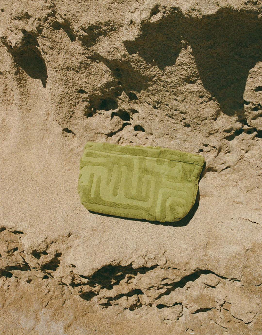 Towelling Pouch - Kin Aloe