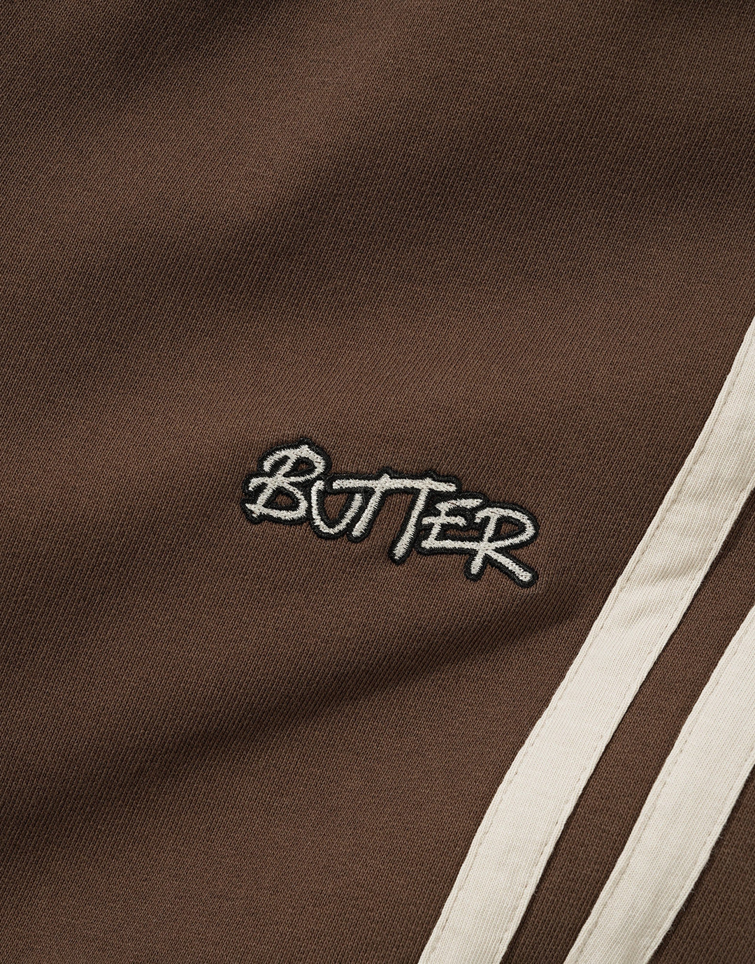 Tunnel Trackpants - Chocolate / Beige by Butter Goods - view 3