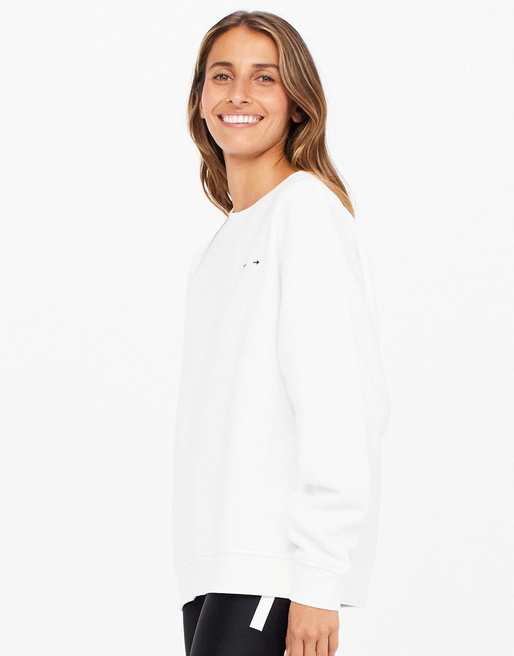 Saturn Arrow Sweater - White