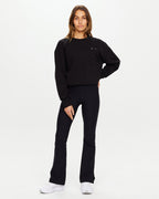Peached Florence Flare Pants - Black by The Upside - view 2