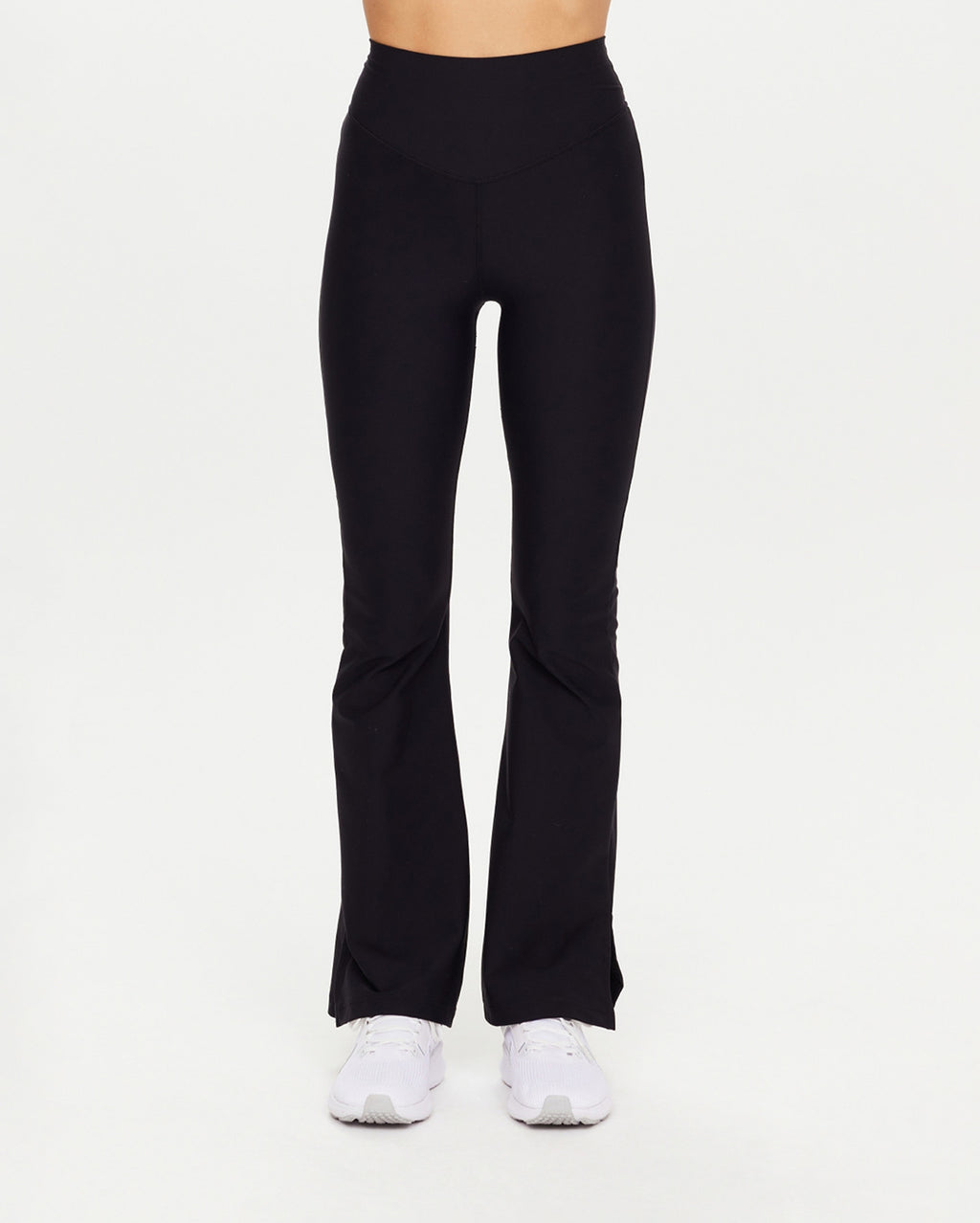 Peached Florence Flare Pants - Black