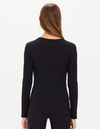 Tammy Long Sleeve Top - Black by The Upside - view 4