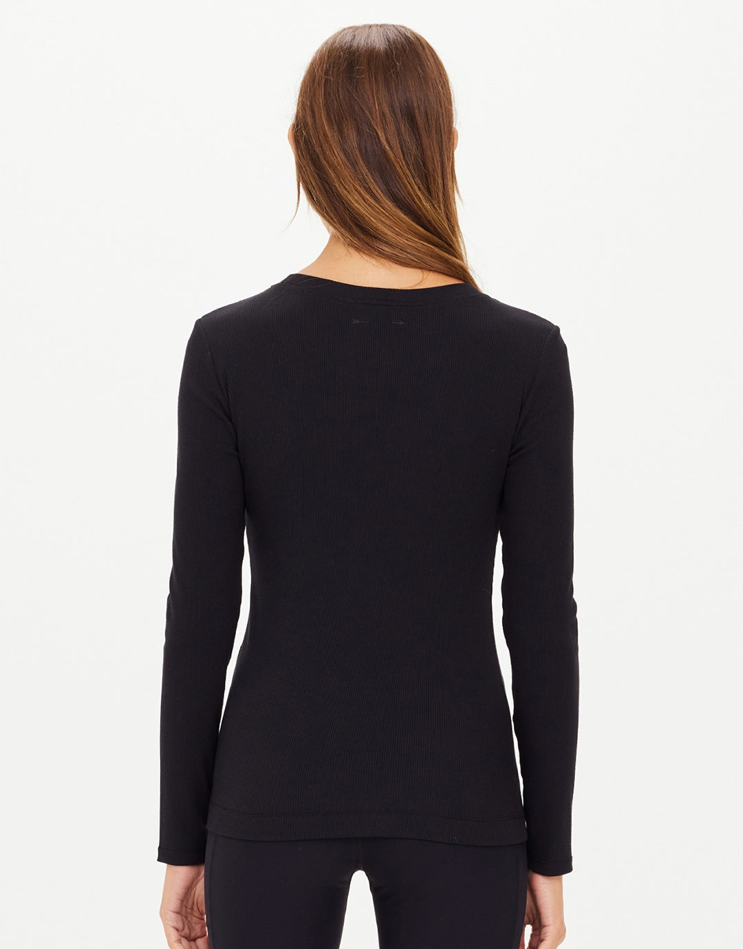 Tammy Long Sleeve Top - Black
