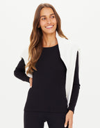 Tammy Long Sleeve Top - Black by The Upside - view 6