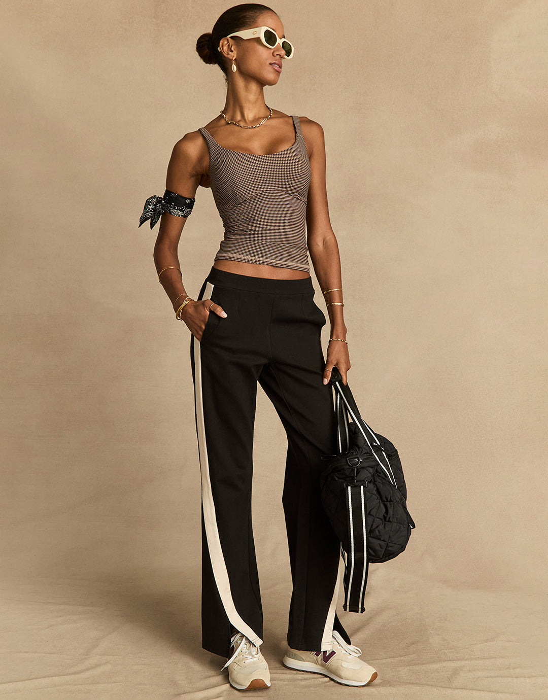 Petra Flare Pants - Black