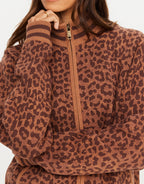 Malawi Margot Knit Jacket - Leopard by The Upside - view 5