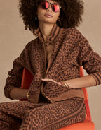 Malawi Margot Knit Jacket - Leopard by The Upside - view 7