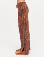 Malawi Tia Knit Pant - Leopard by The Upside - view 3
