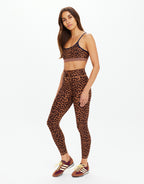Malawi Badu Crossback Bra - Leopard by The Upside - view 4