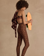 Malawi Badu Crossback Bra - Leopard by The Upside - view 6