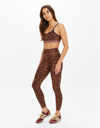 Malawi 25IN Midi Pant - Leopard by The Upside - view 2