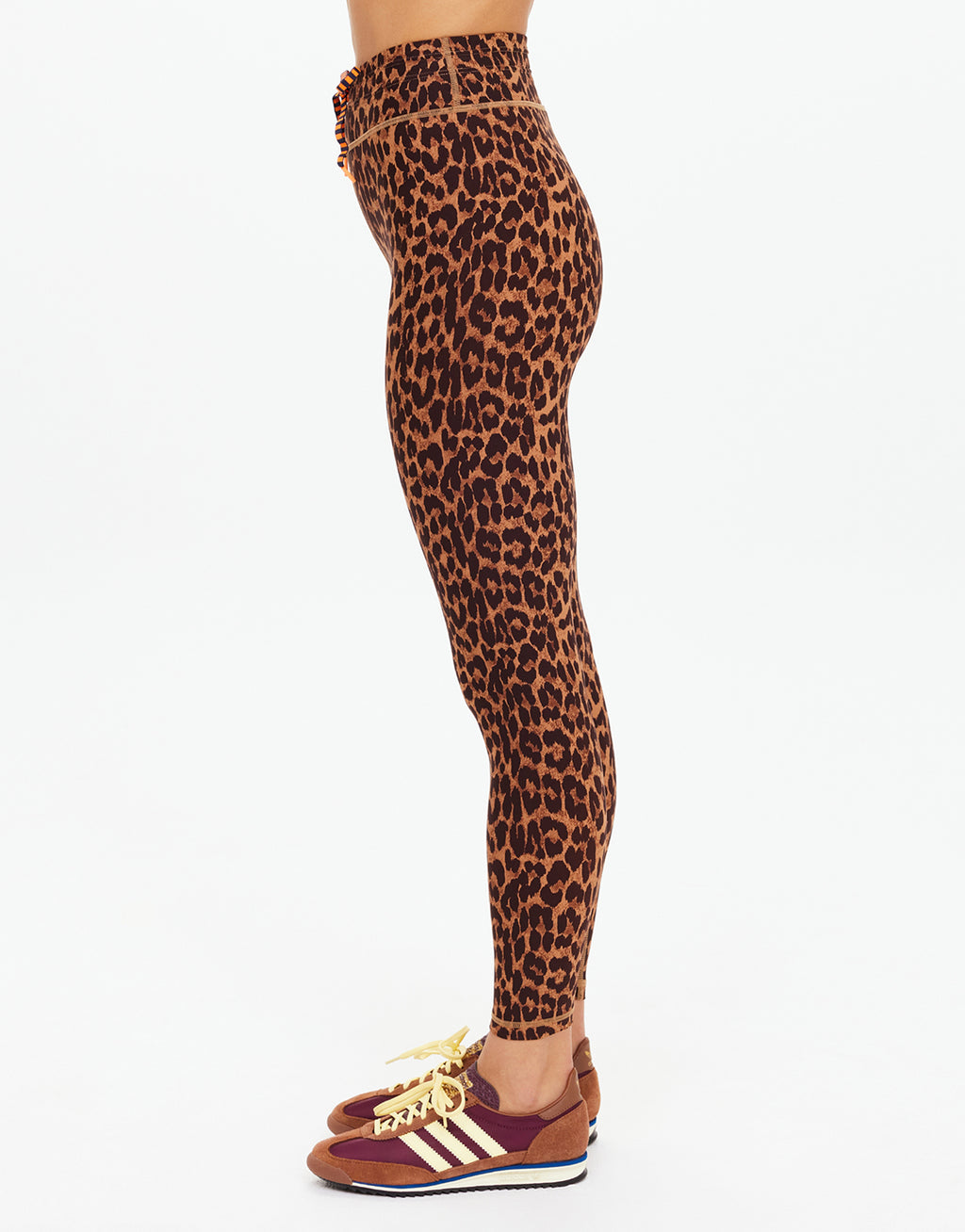 Malawi 25IN Midi Pant - Leopard by The Upside - view 3