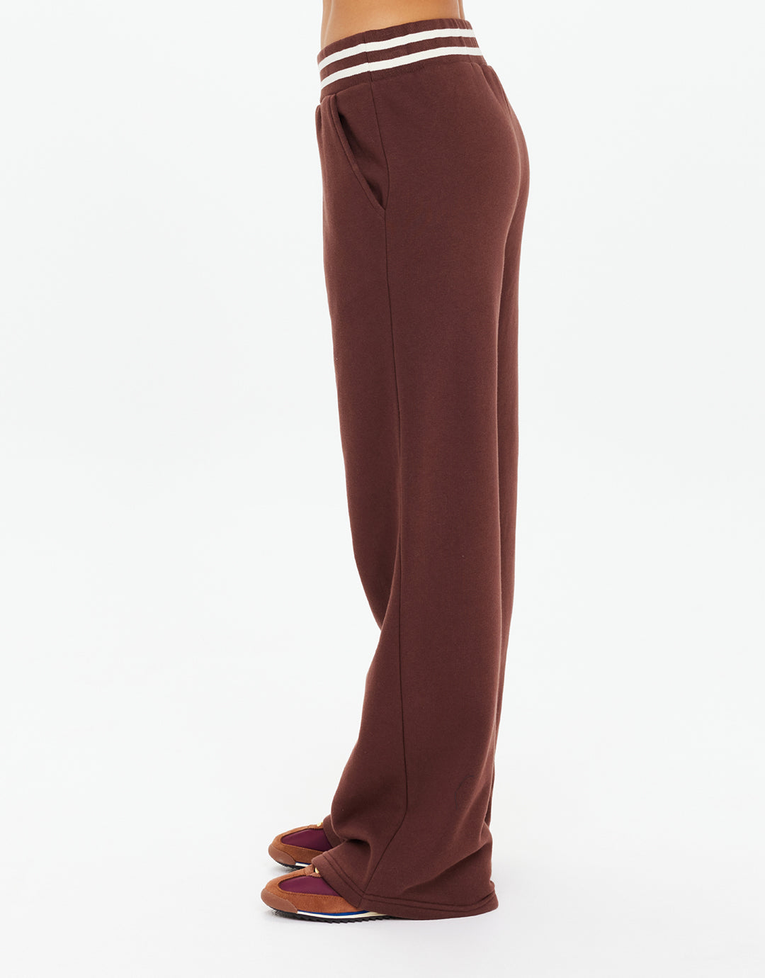 Toluca Willow Wide Leg Pant - Cocoa by The Upside - view 3