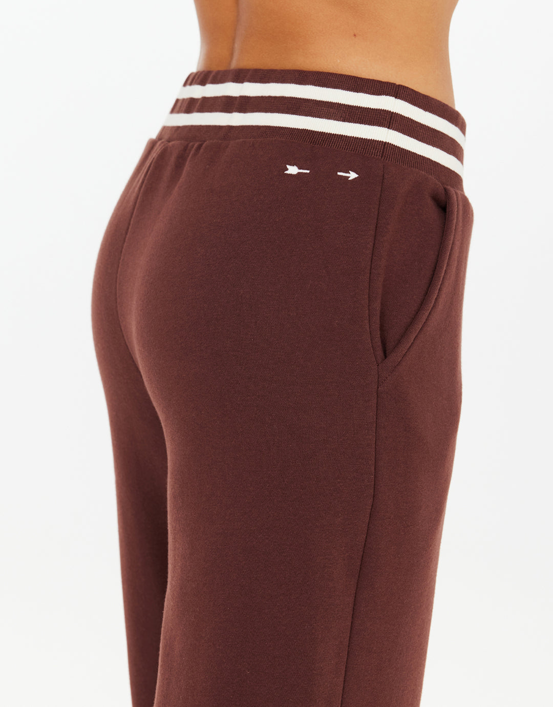 Toluca Willow Wide Leg Pant - Cocoa by The Upside - view 5