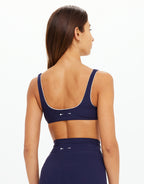 Maison Rory Scoop Bra - Navy by The Upside - view 2
