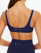 Maison Rory Scoop Bra - Navy by The Upside - view 4