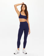 Maison 25IN Midi Pant - Navy by The Upside - view 2