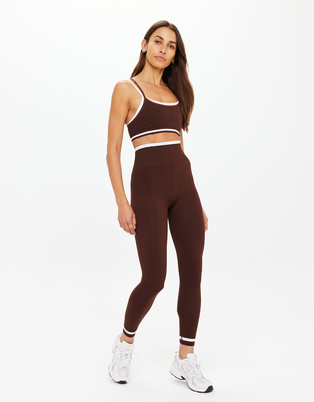 Form Seamless 25IN Midi Pant - Cocoa by The Upside - view 2