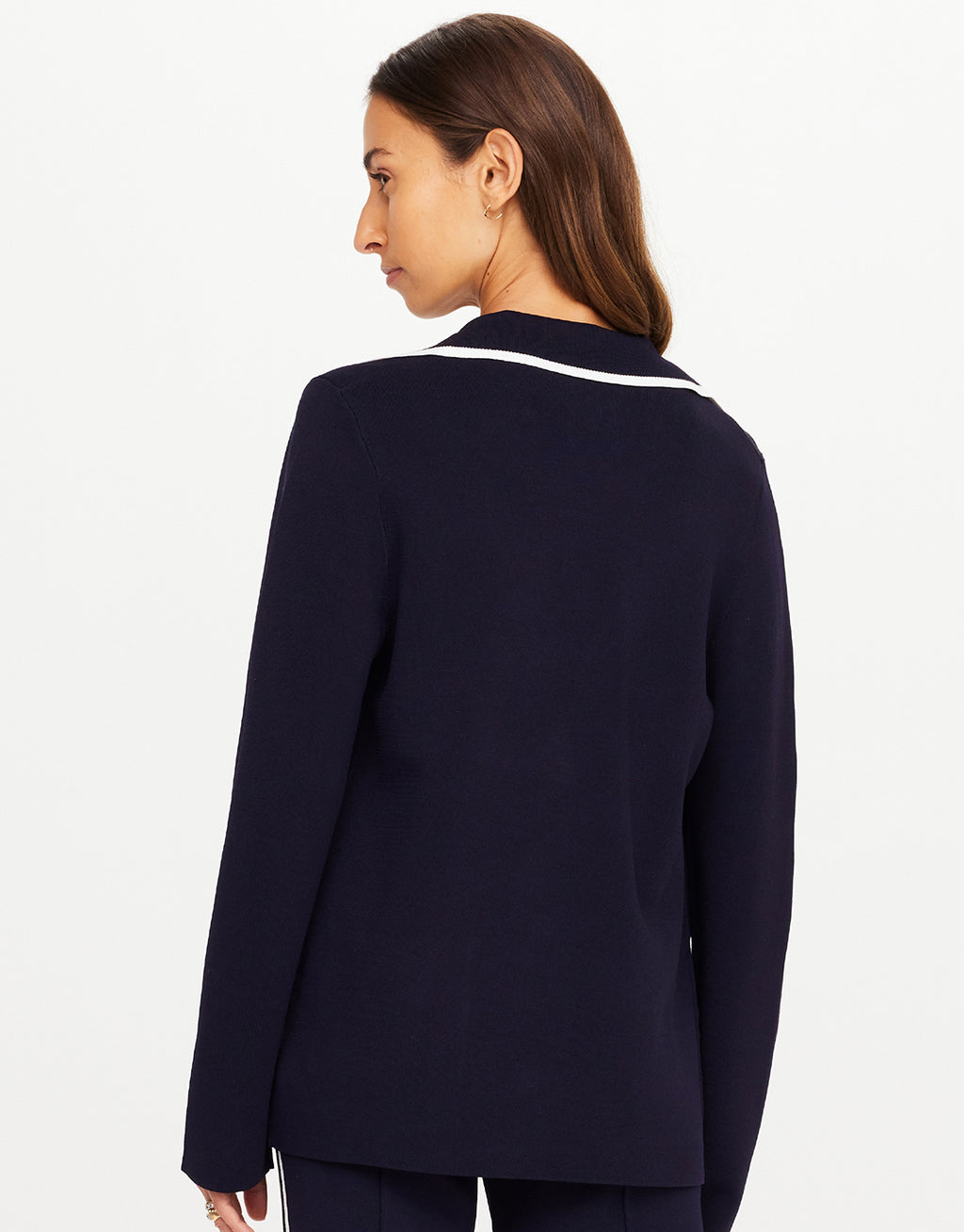 Monte Carlo Alix Knit Blazer - Navy by The Upside - view 5