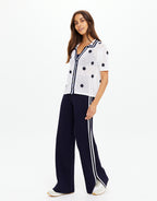 Piazza Koa Knit Shirt - White by The Upside - view 2