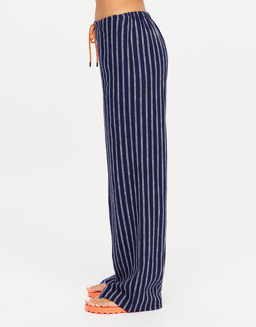 Belize Charli Drawstring Pant - Stripe by The Upside - view 3