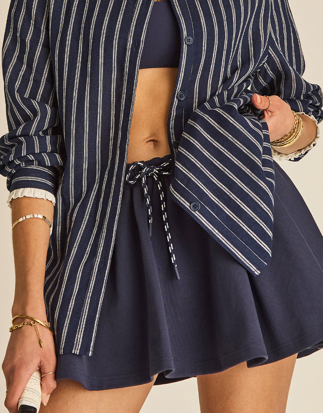 Daria Skort - Navy by The Upside - view 8