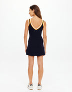 Riley Knit Dress - Navy by The Upside - view 4