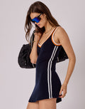 Riley Knit Dress - Navy by The Upside