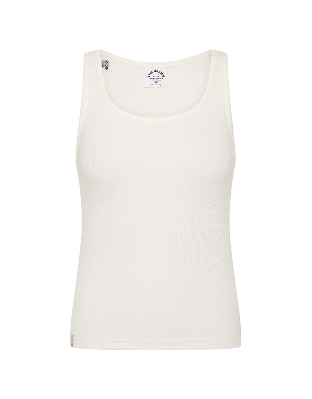 Alyssa Racerback Tank Top - White