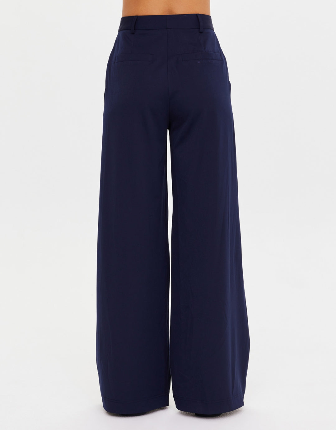 Mira Wide Leg Pants - Navy