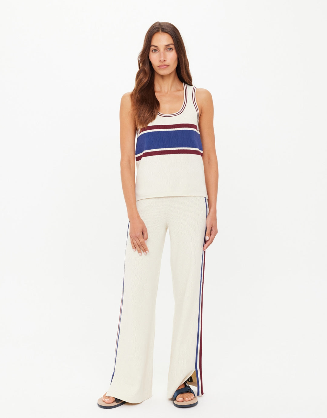 Adesa Vilde Knit Tank Top - Creme