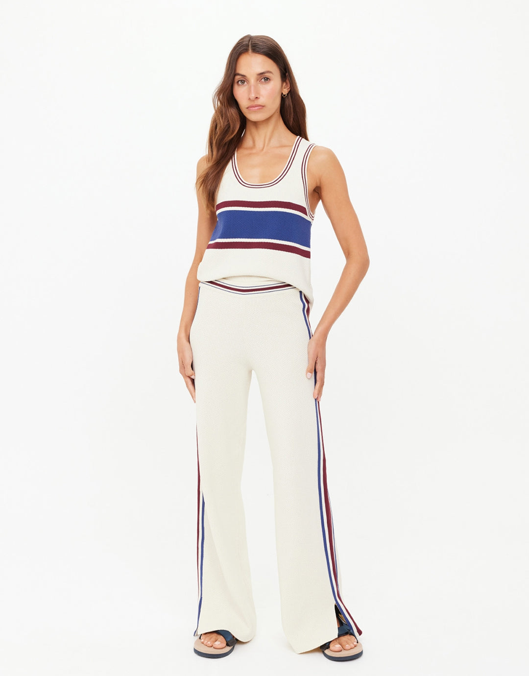 Adesa Kansas Knit Pants - Creme