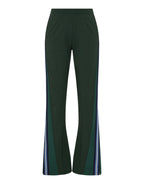 Maneki Petra Flare Pants - Racing Green by The Upside - view 7