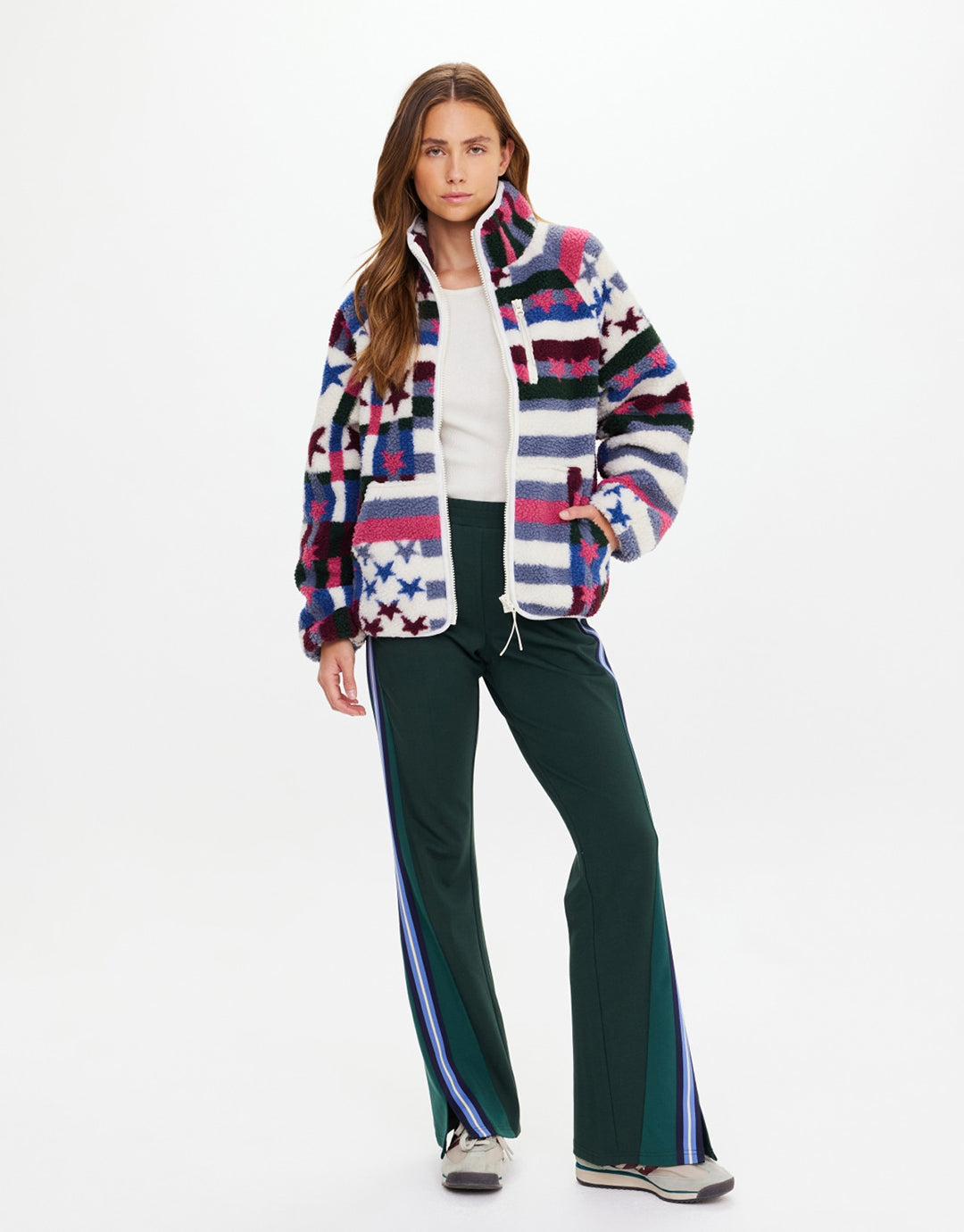 Harlow Fleece Zip Through