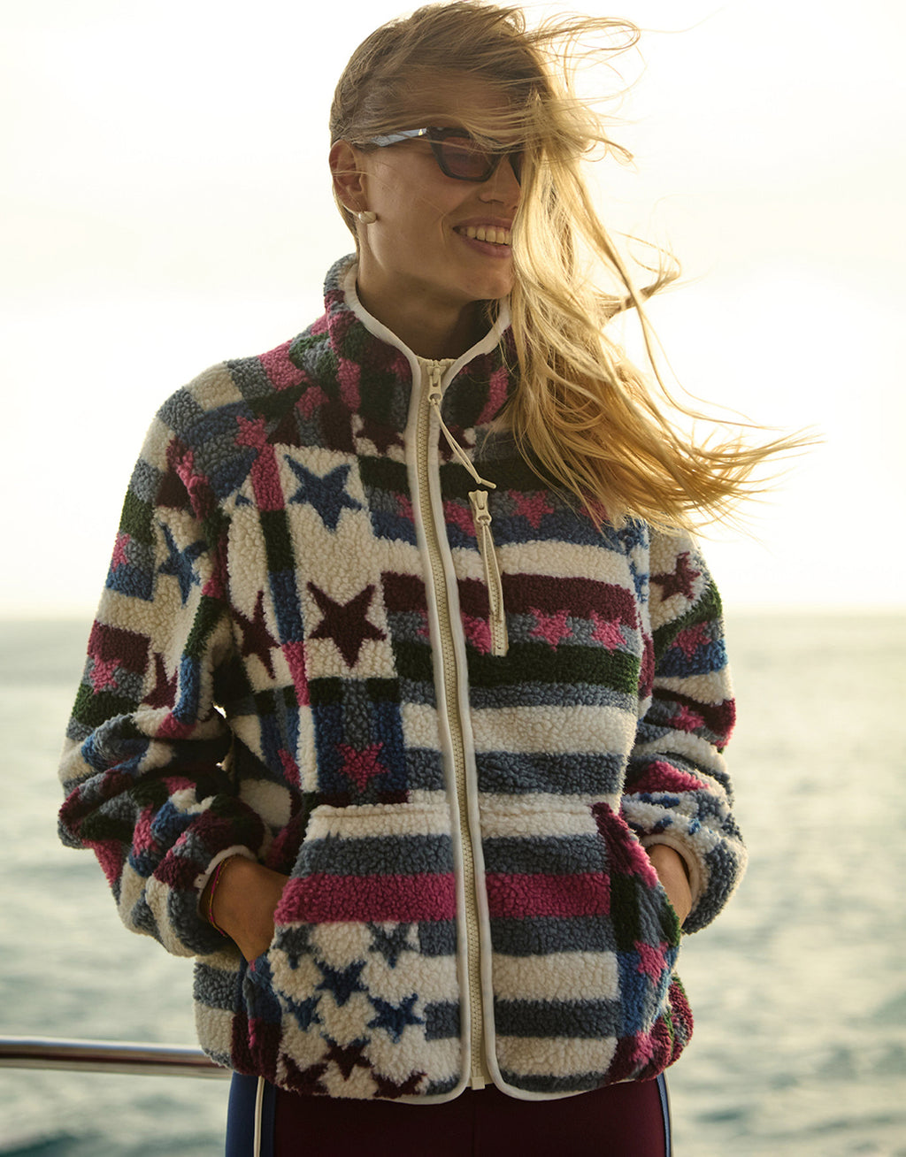 Harlow Fleece Zip Through