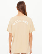 Good Luck Sammi T-Shirt - Latte by The Upside - view 4