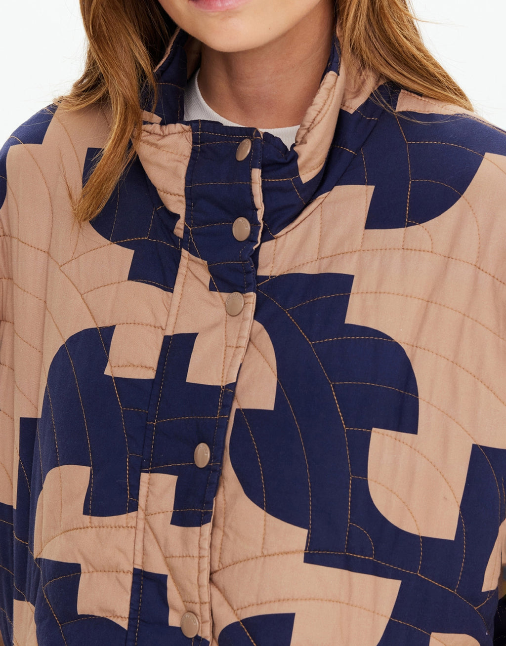 Mirage Carmen Quilted Jacket - Patchwork