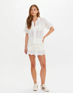 Agni Amayah Knit Shirt - Creme by The Upside - view 3