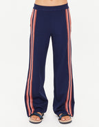 Ananda Wide Leg Cody Pants - Navy by The Upside - view 3