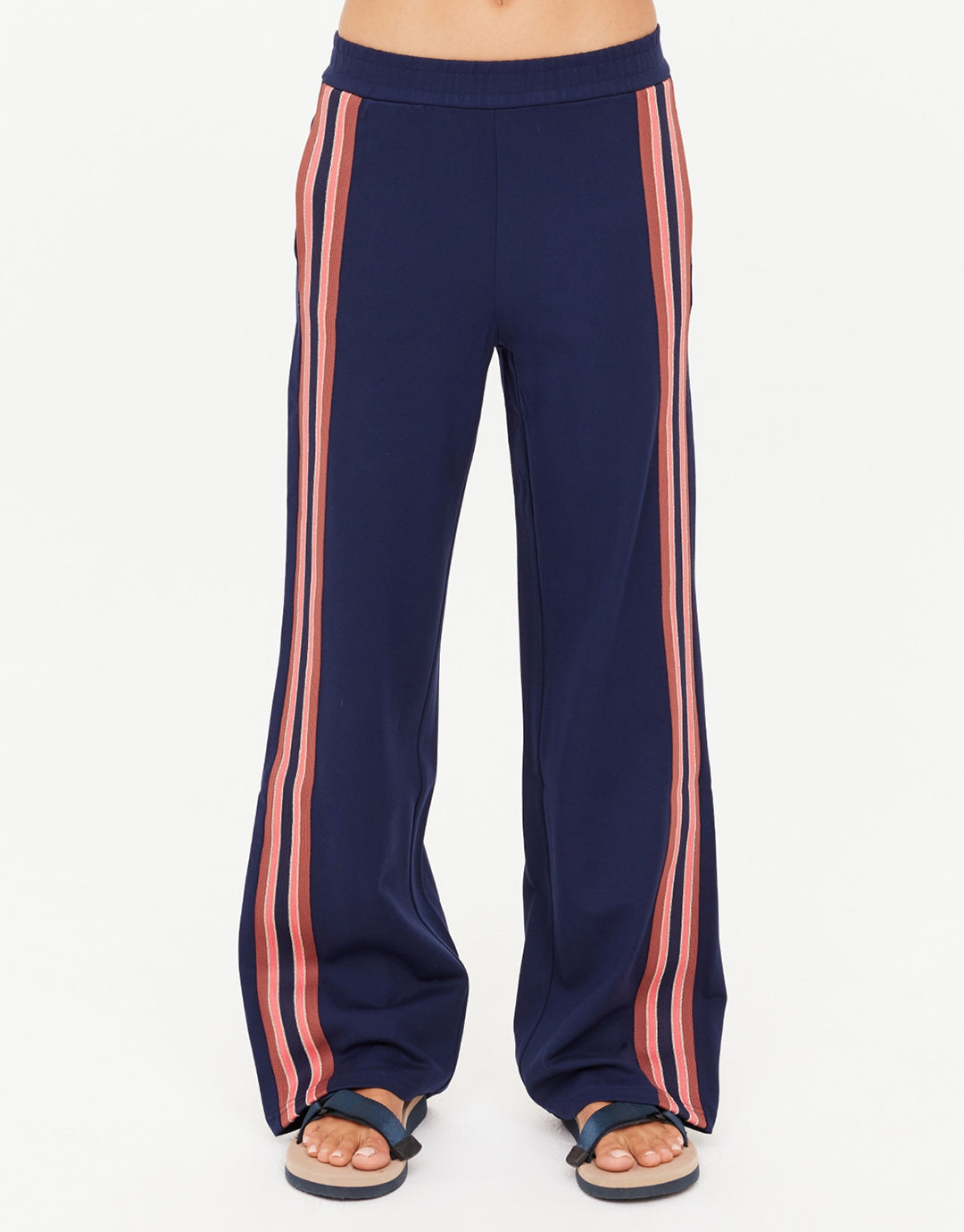 Ananda Wide Leg Cody Pants - Navy