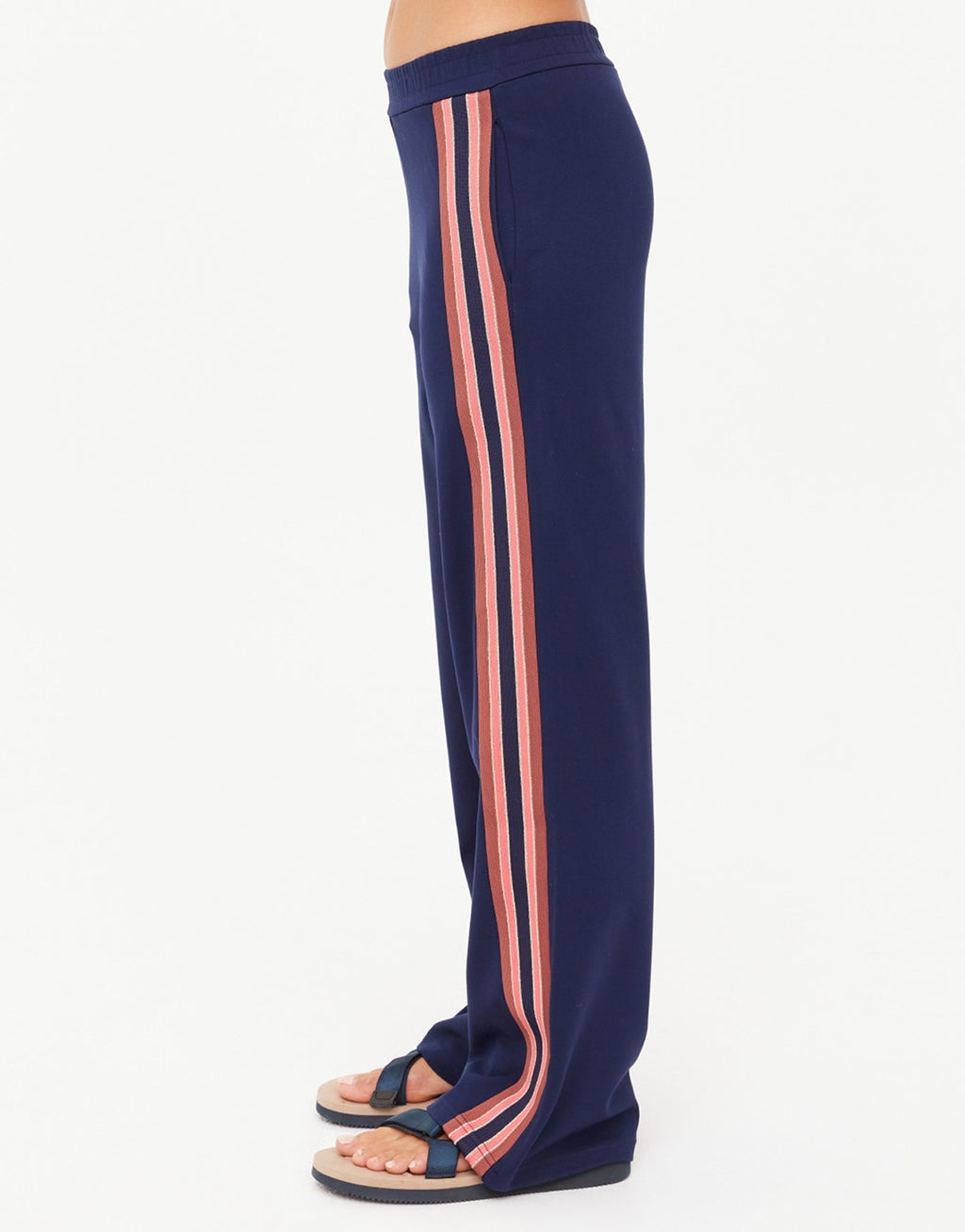 Ananda Wide Leg Cody Pants - Navy