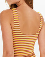 Naxos Elyse Crop Top - Stripe by The Upside - view 4