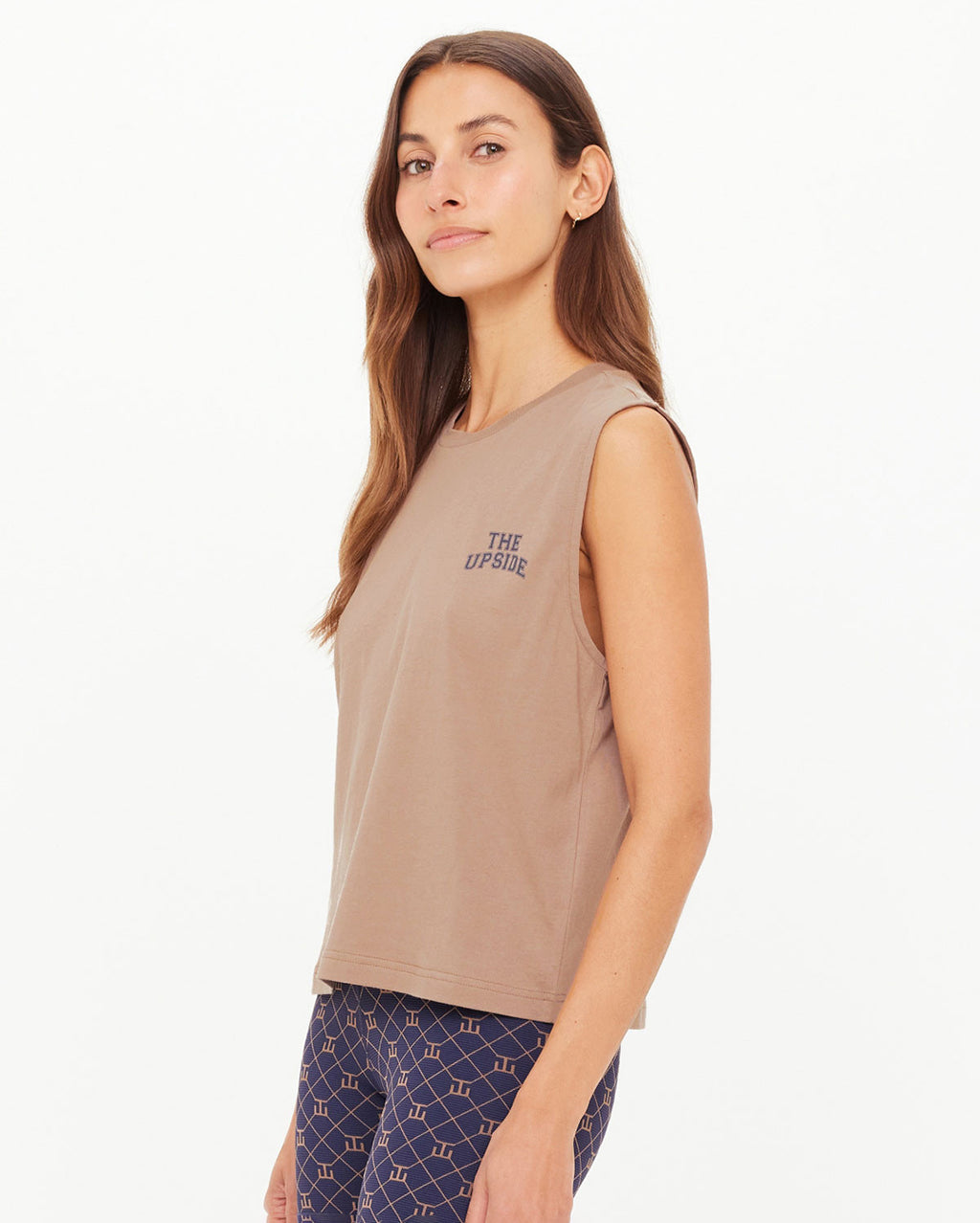 Dawson Tank - Mocha by The Upside - view 5