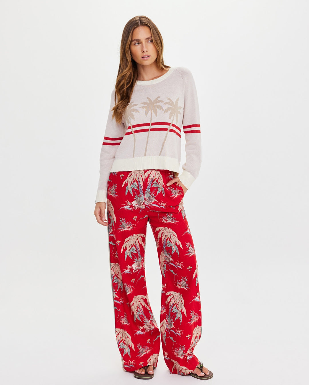 Palma Sierra Wide Leg Pants - Holiday by The Upside - view 2